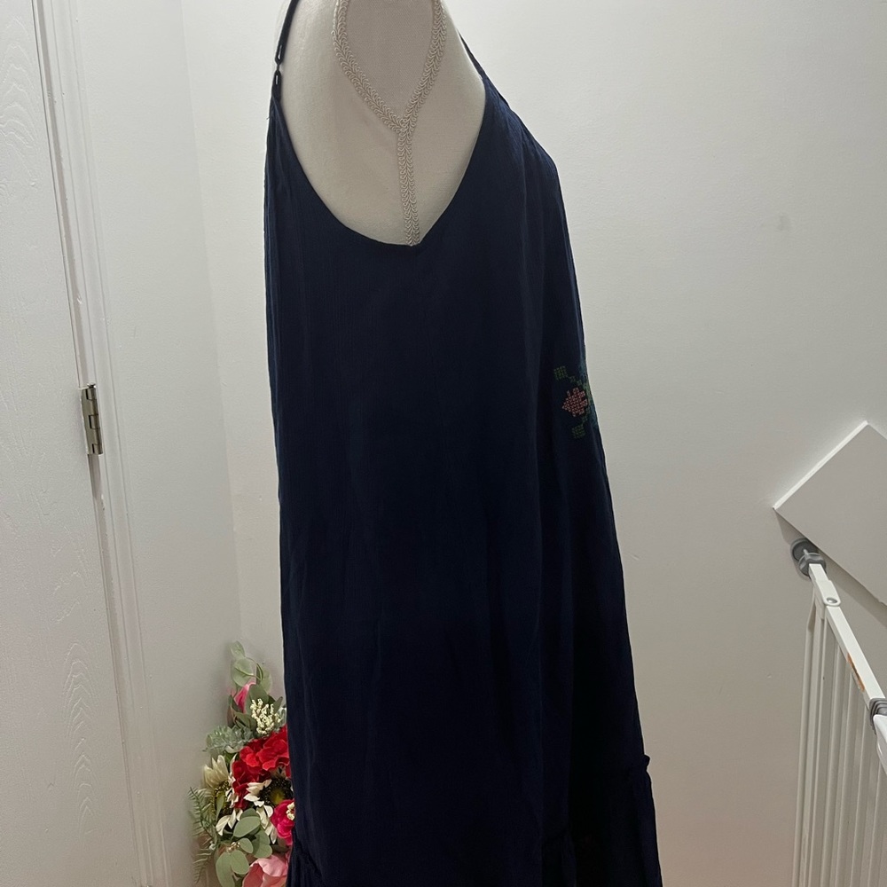 Dress over the knee Navy blue